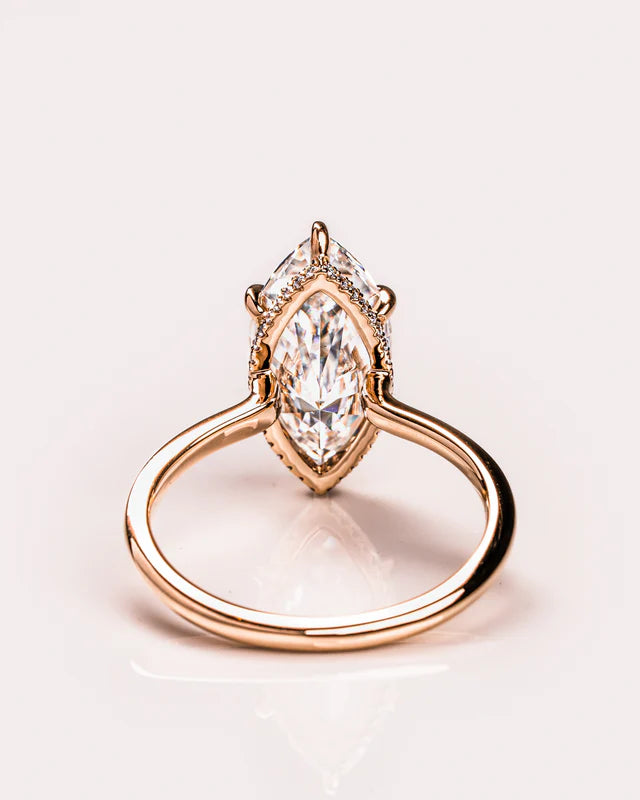 Celestia Marquise Moissanite Ring