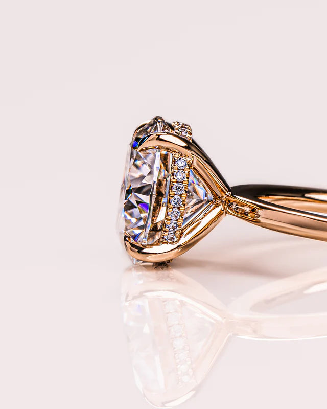 Nova Halo Moissanite Beauty