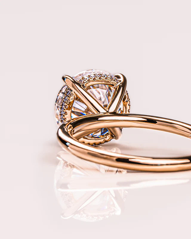 Nova Halo Moissanite Beauty