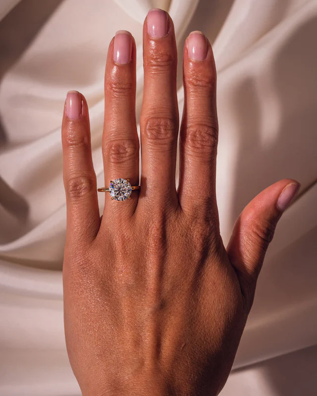 Nova Halo Moissanite Beauty