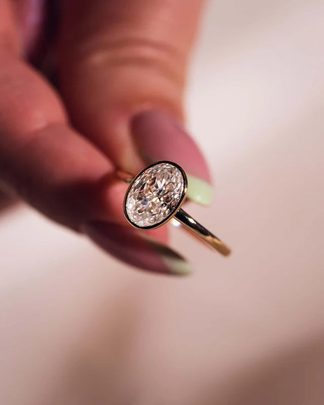 Solstice Moissanite Ring