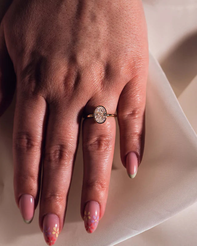 Solstice Moissanite Ring