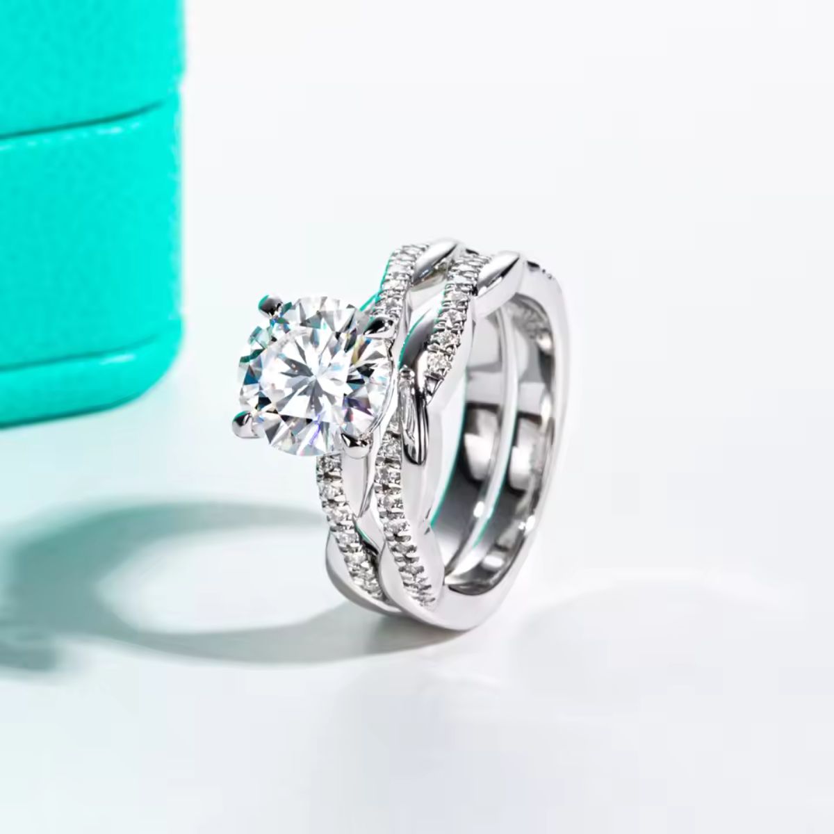 Round Twist Ring Set