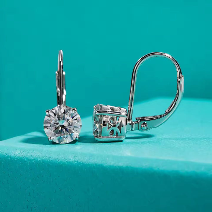 Classic Round Drop Earrings