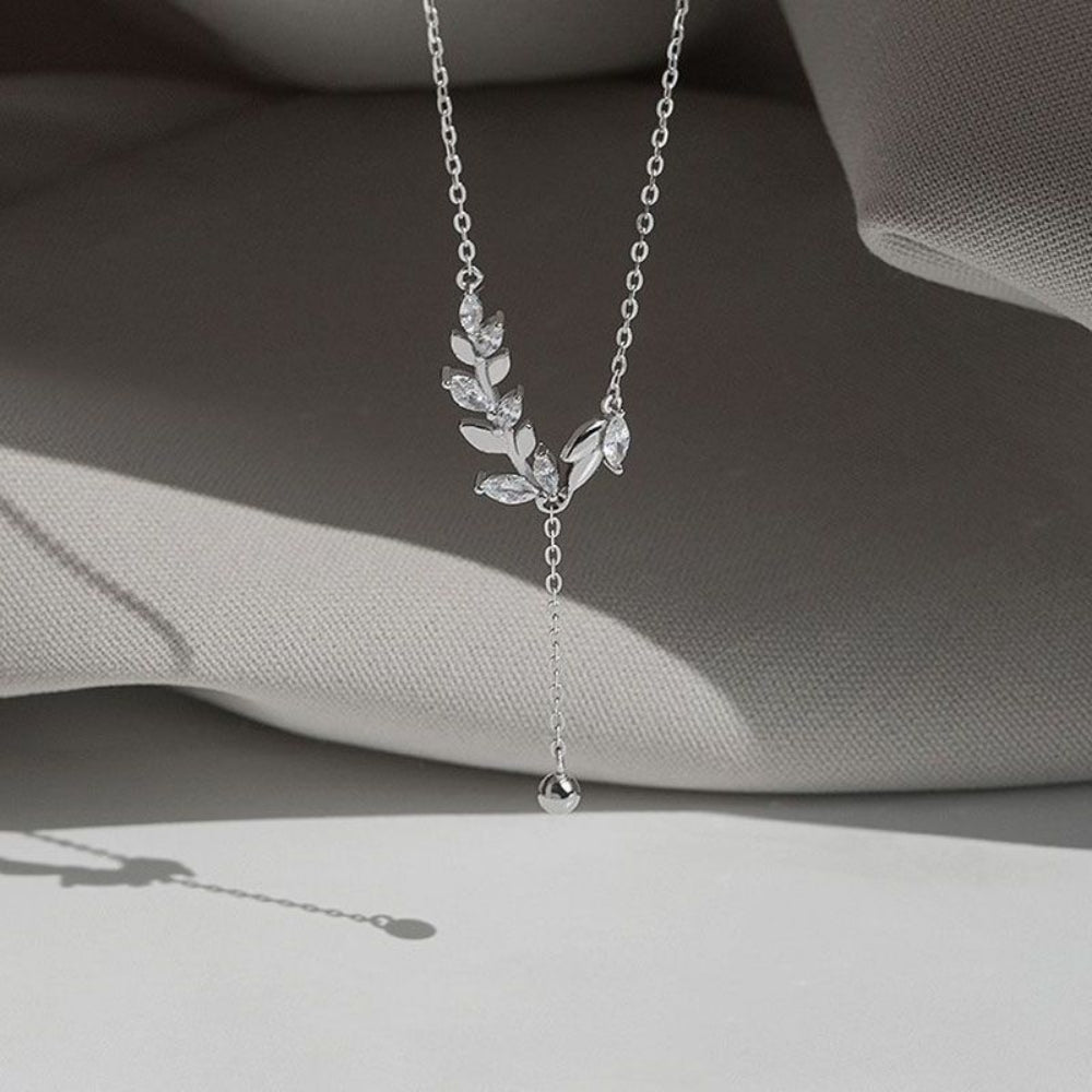 Delicate Vine Pendant Necklace