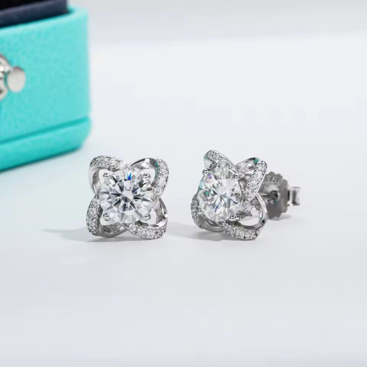 Halo Stud Earrings