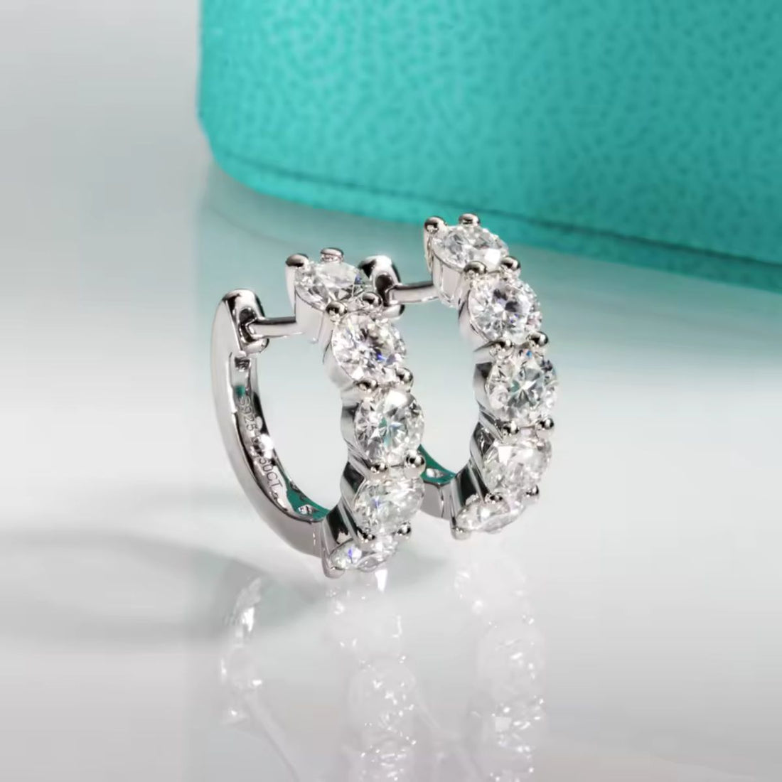 Round Half-Hoop Earrings