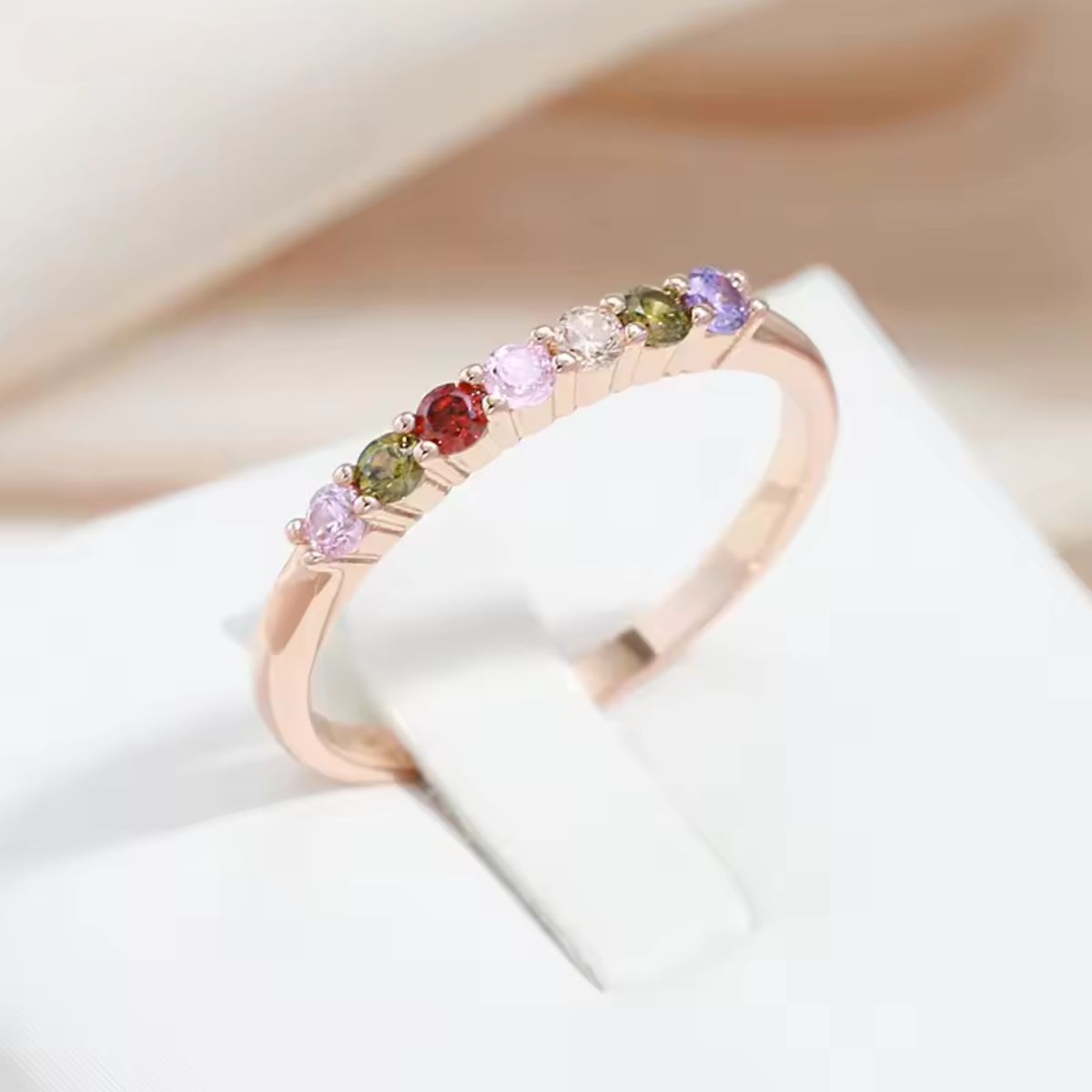 Aurora Gemstone Band