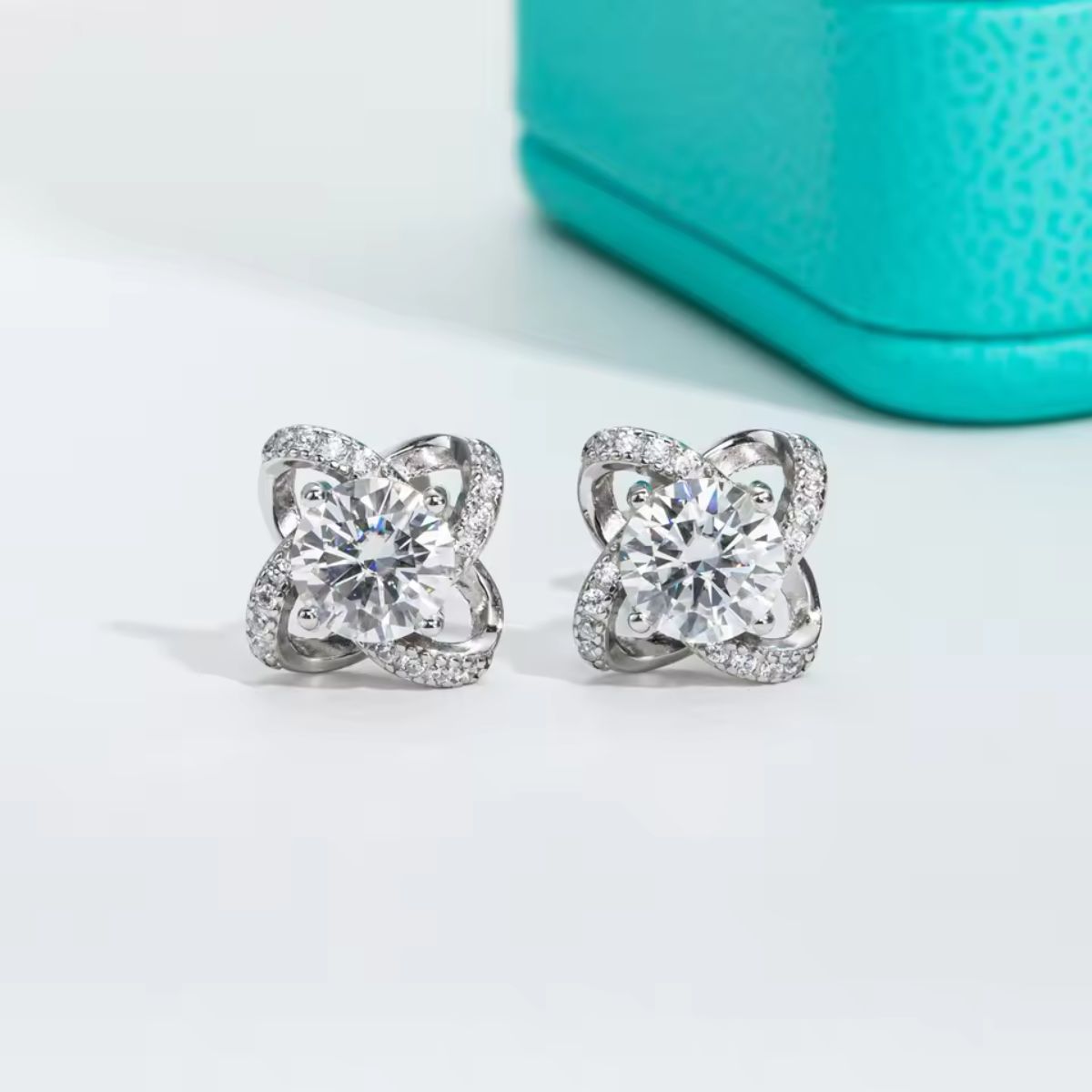 Halo Stud Earrings