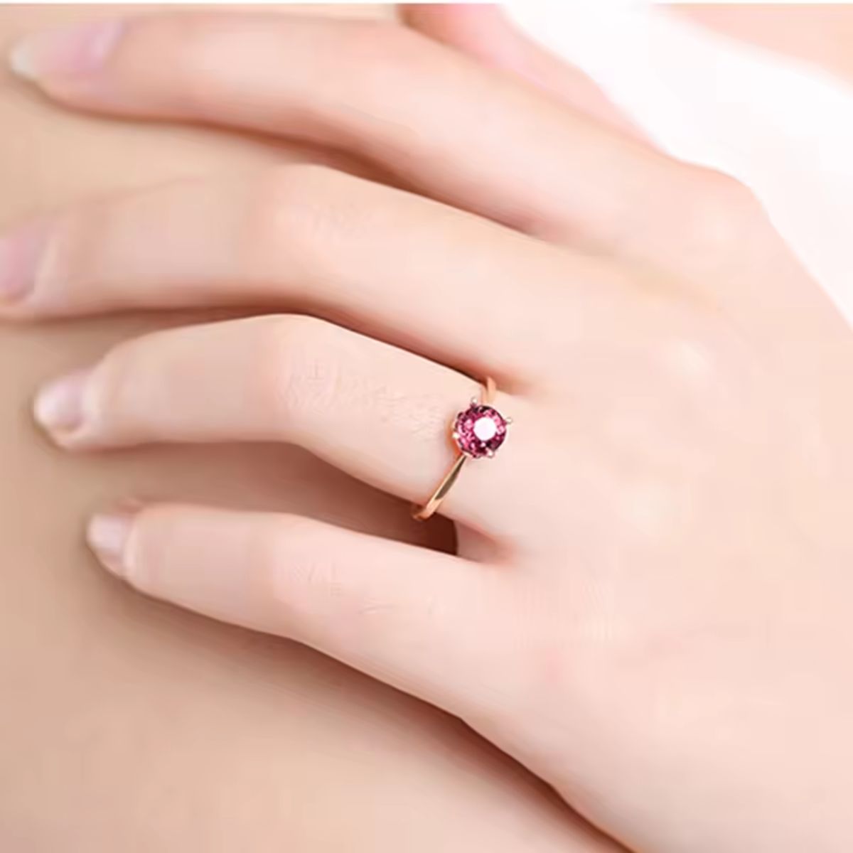 Eterna Flame Ruby Ring
