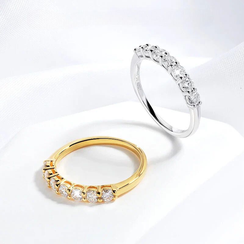 EverShine Moissanite Band