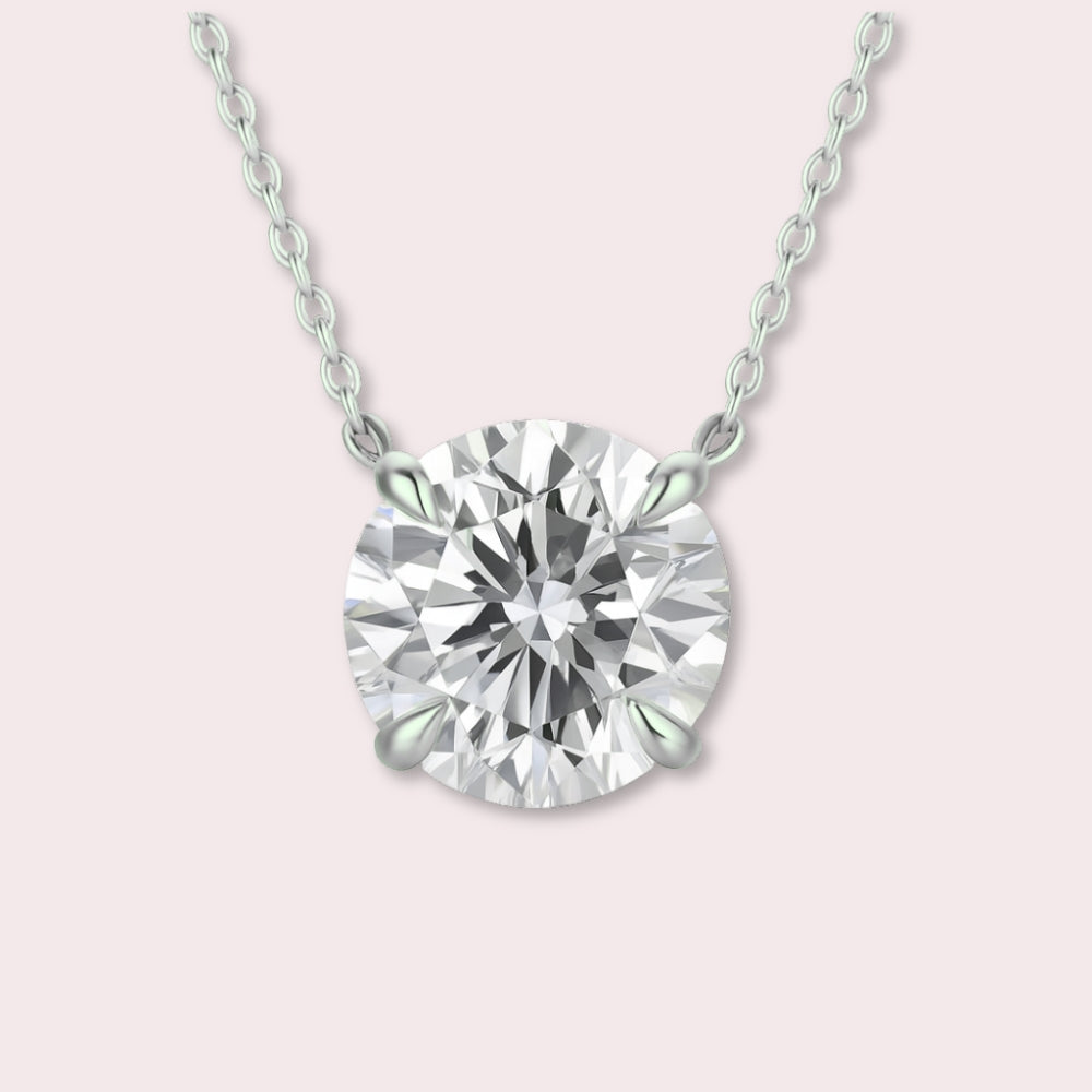 Solitaire Radiance Pendant