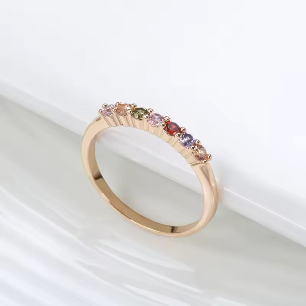 Aurora Gemstone Band