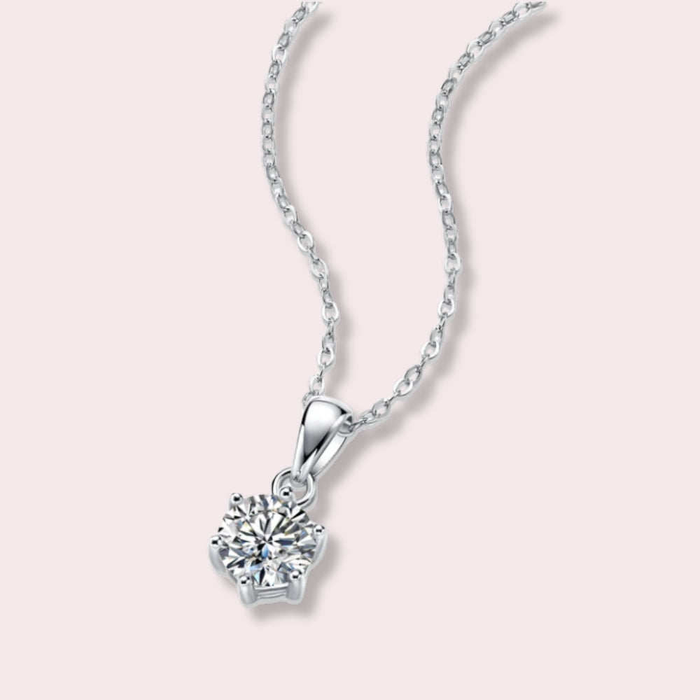 Moissanite Pendant Necklace