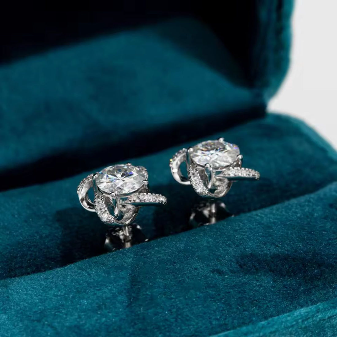Halo Stud Earrings