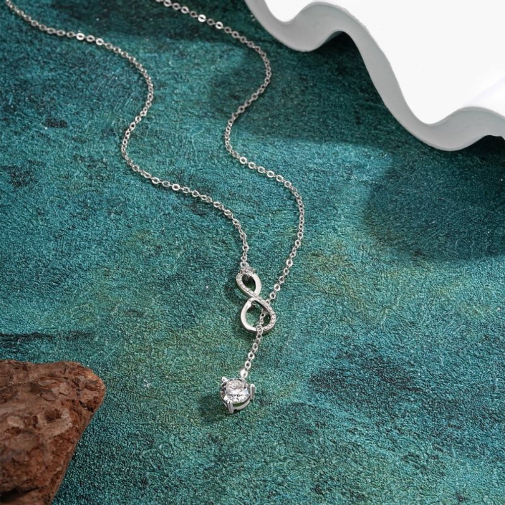 Infinite Love Heart Pendant Necklace