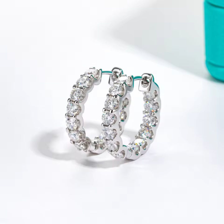 Inside-Out Hoop Earrings
