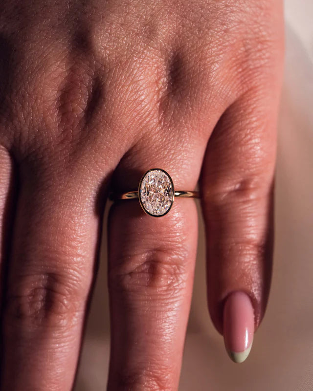 Solstice Moissanite Ring