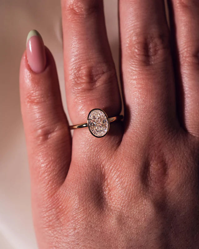 Solstice Moissanite Ring