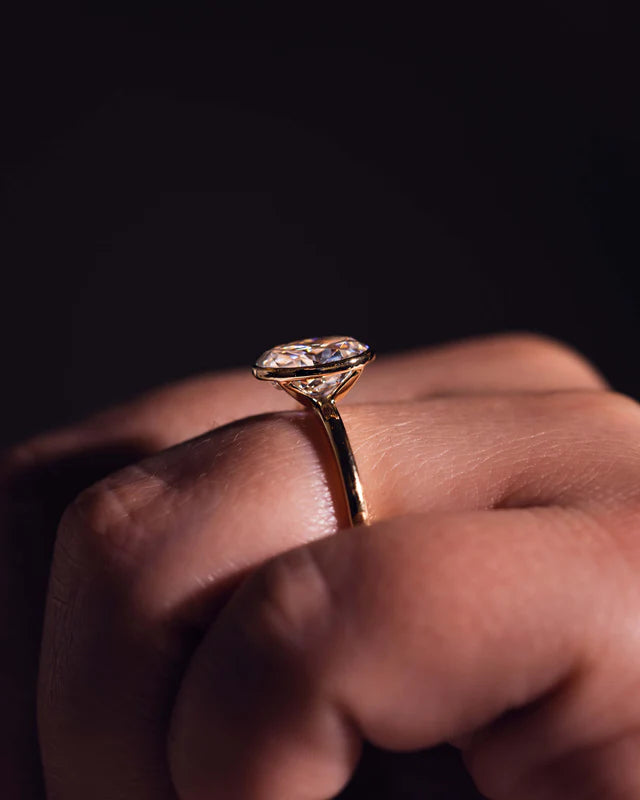 Solstice Moissanite Ring