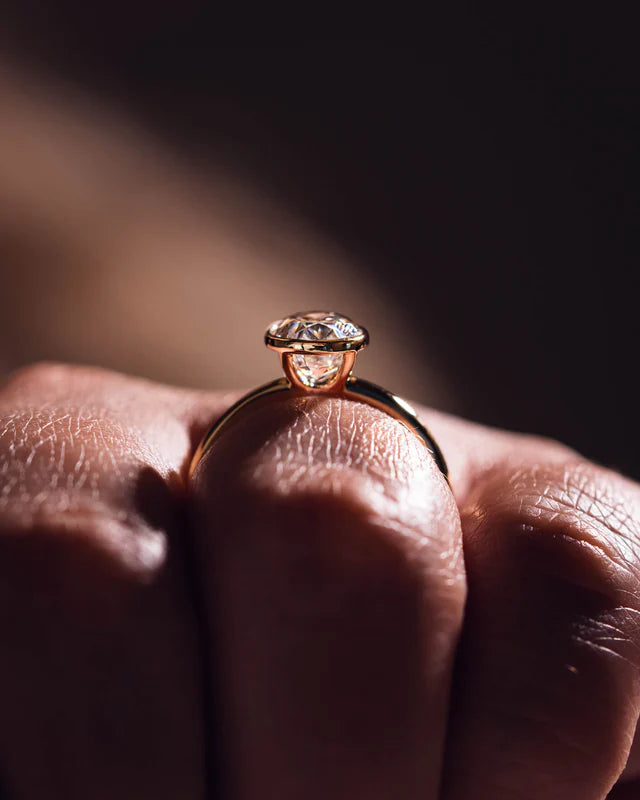 Solstice Moissanite Ring