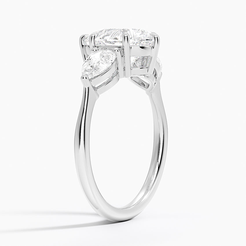 Marquise-Shaped Dangle Ring