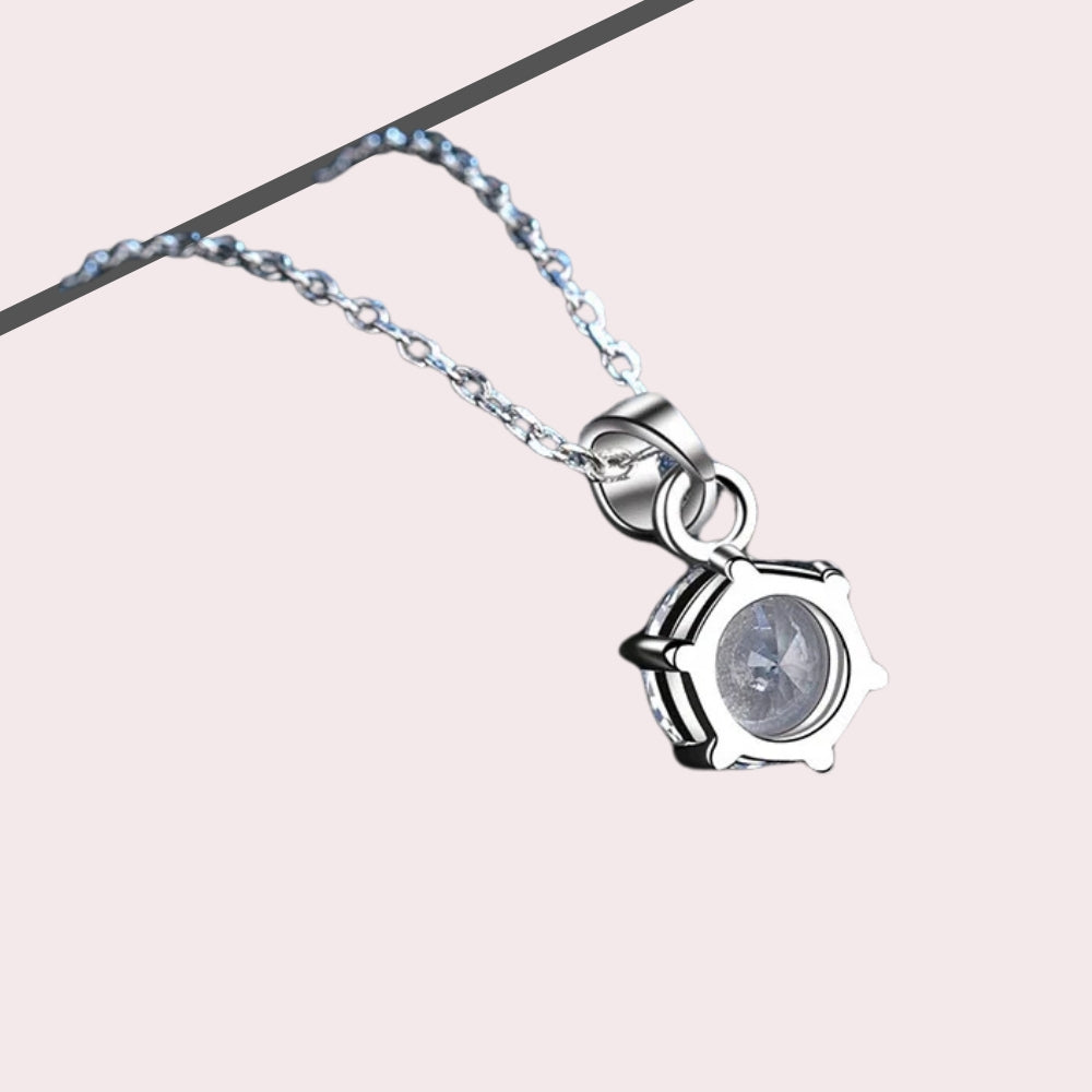 Moissanite Pendant Necklace