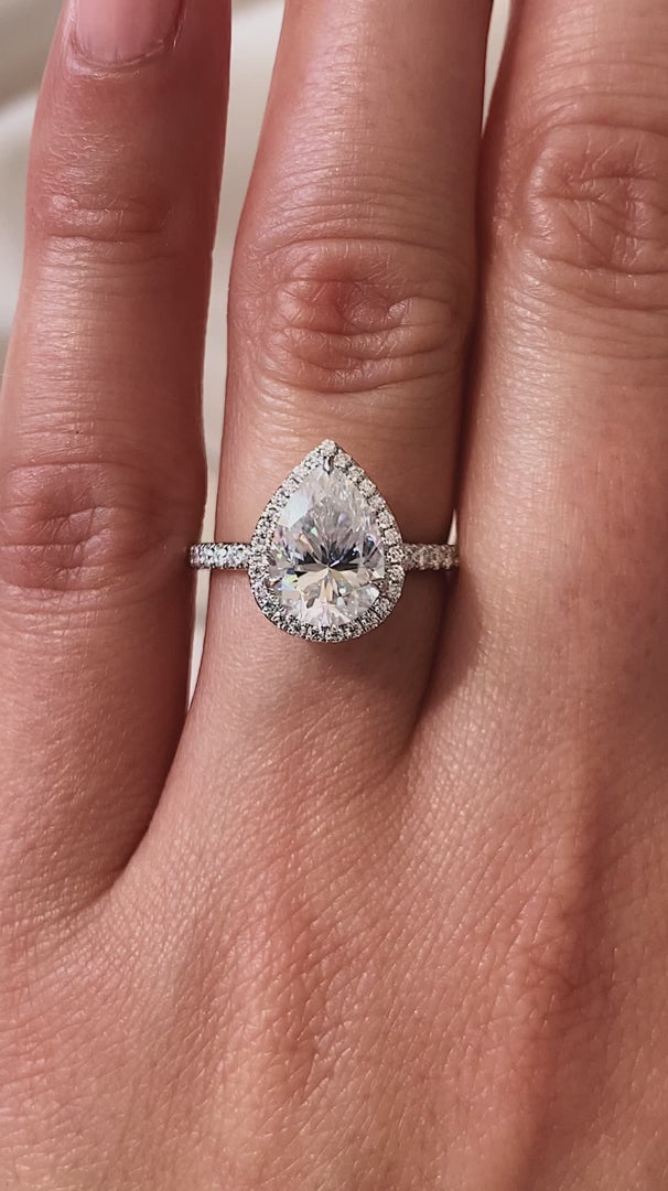Ethereal Seraphina Moissanite Ring