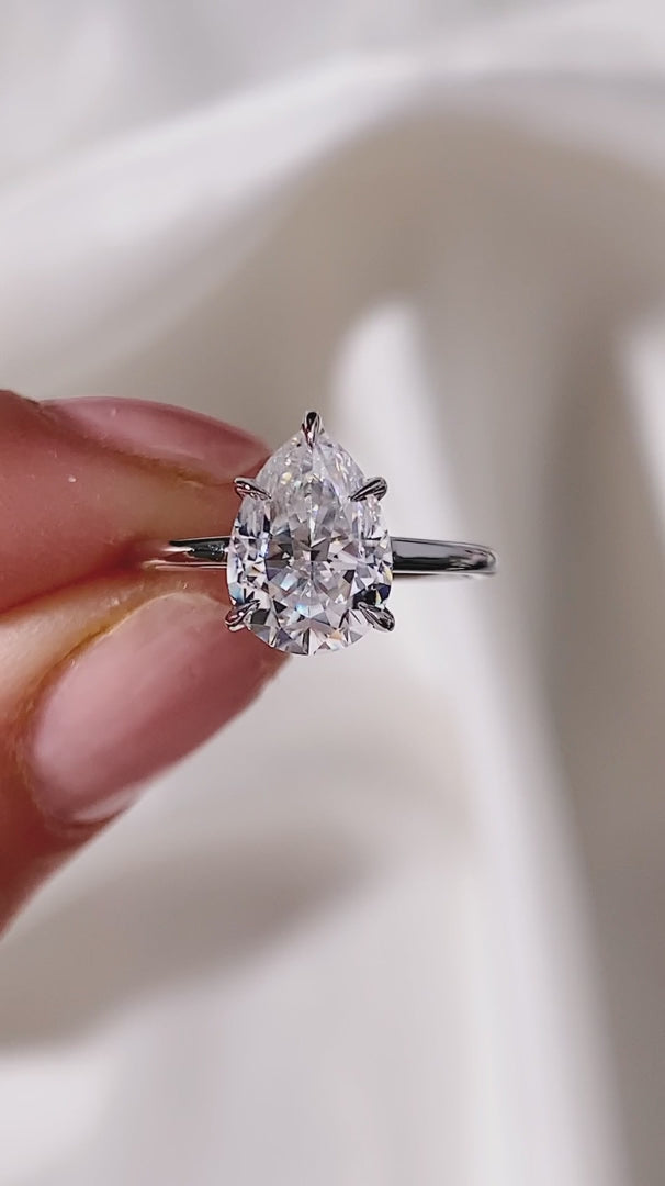 Ethereal Juliette Moissanite Ring