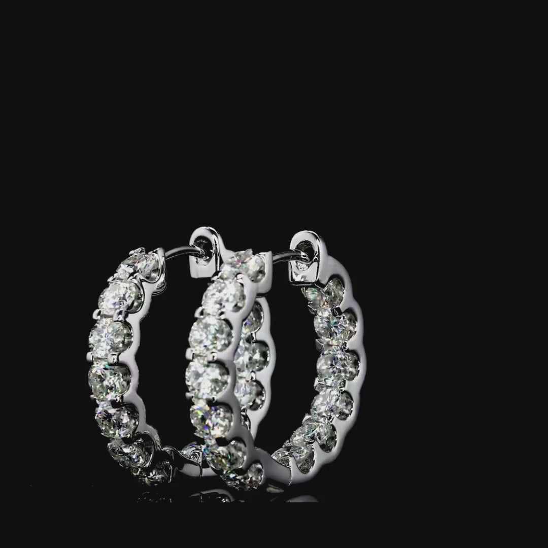 Inside-Out Hoop Earrings