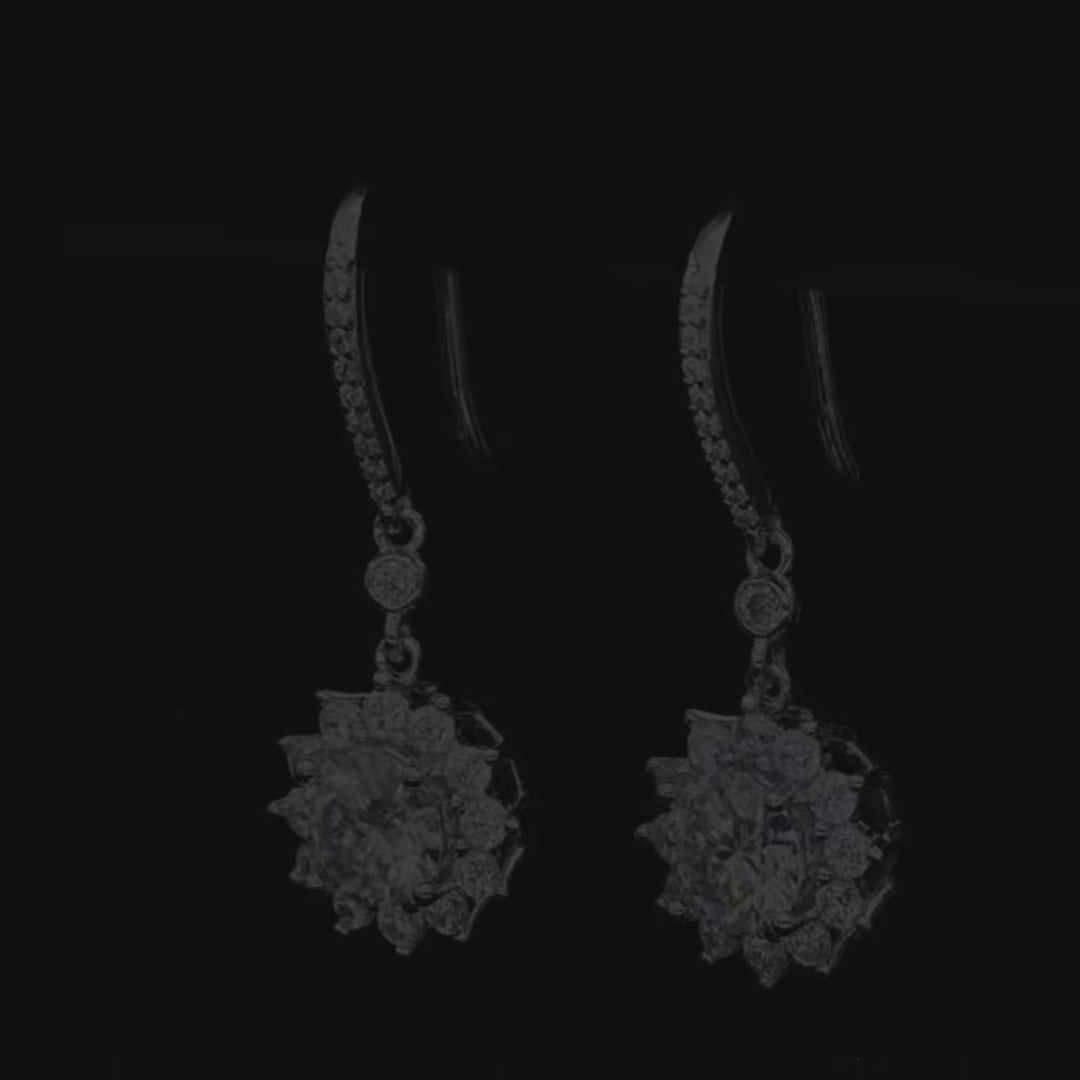 Starburst Dangle Earrings